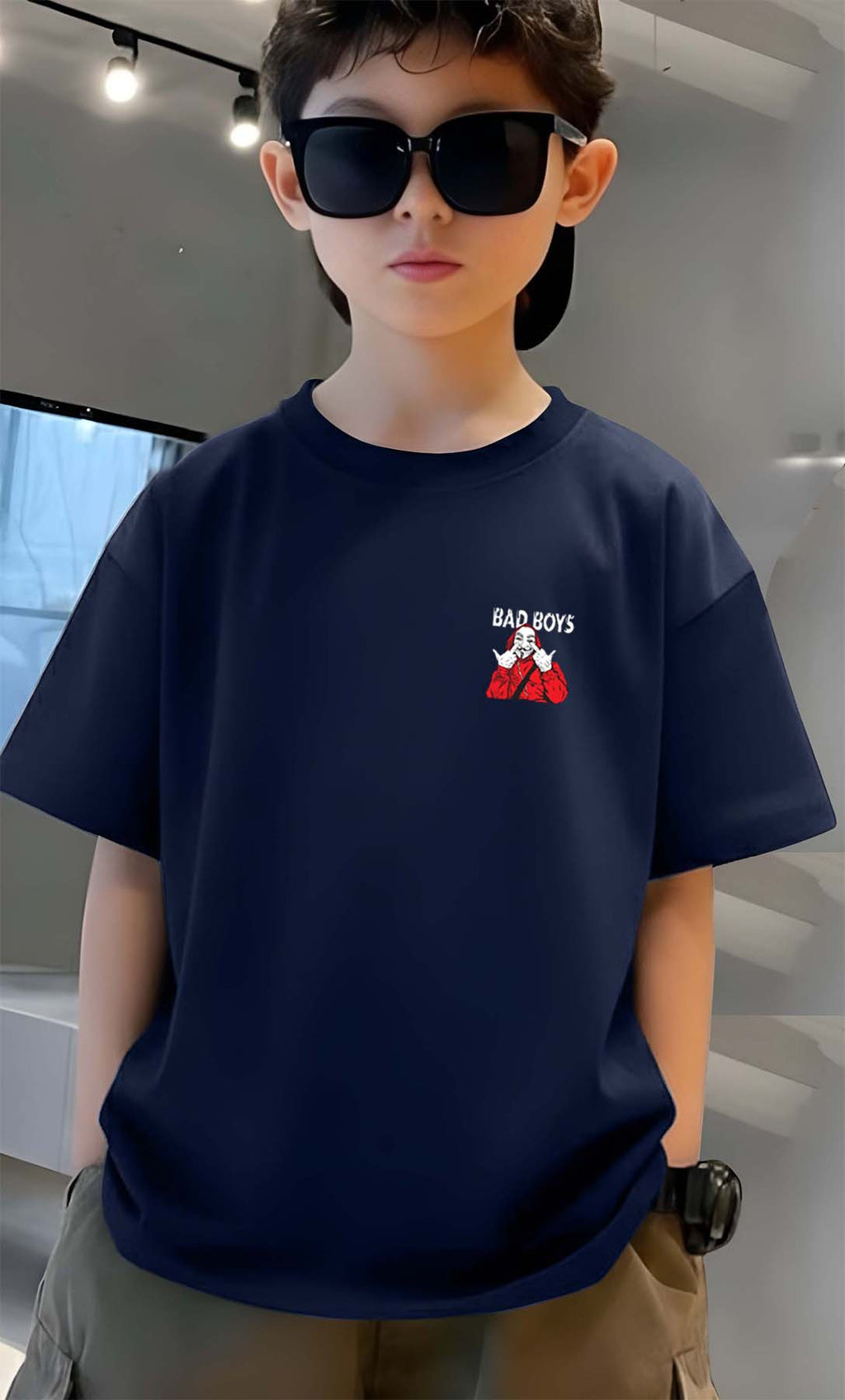 Badboy - Boys Over Size Printed T-shirt