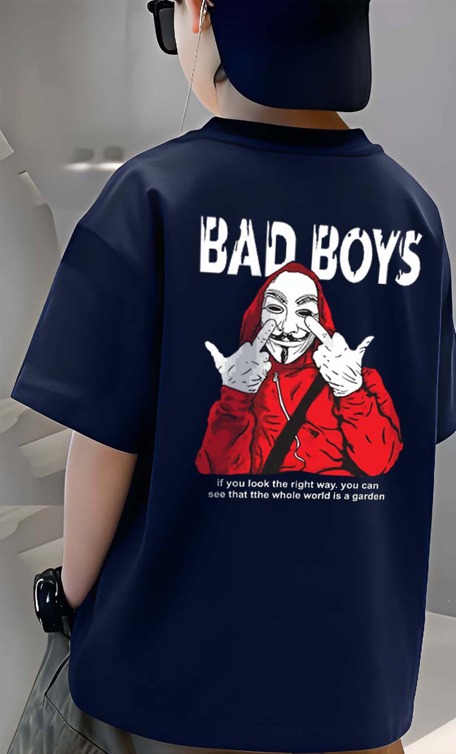Badboy - Boys Over Size Printed T-shirt