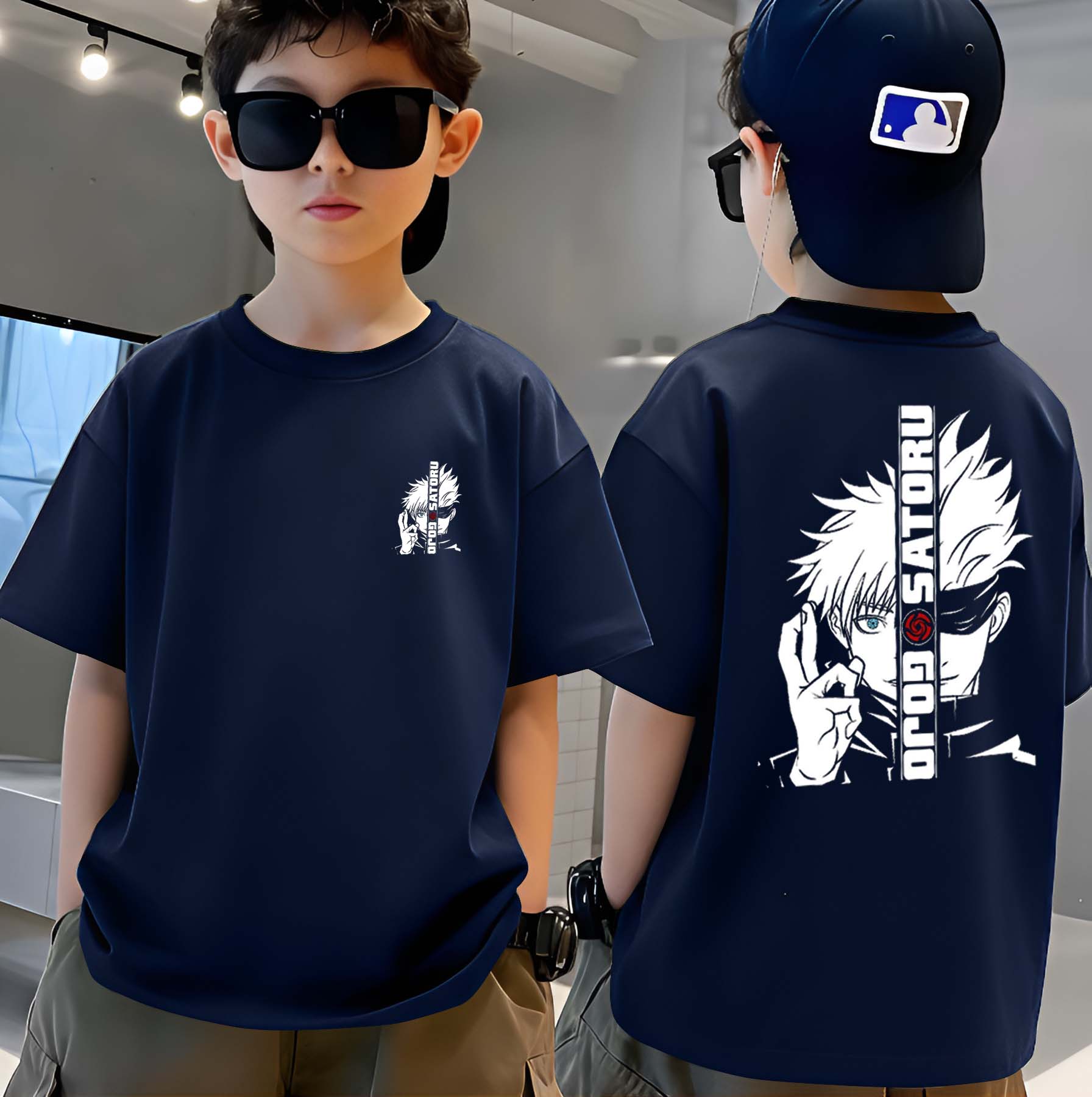 Gojo - Boys Over Size Printed T-shirt