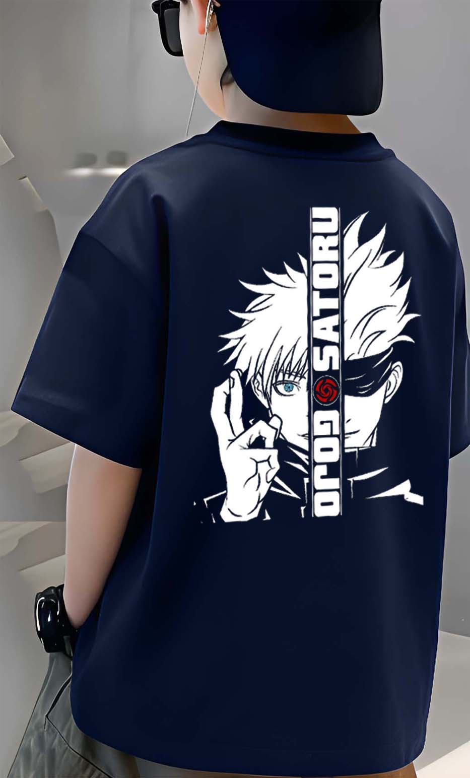 Gojo - Boys Over Size Printed T-shirt