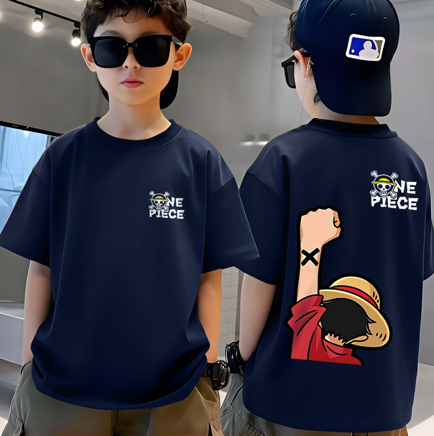 Onepiece - Boys Over Size Printed T-shirt