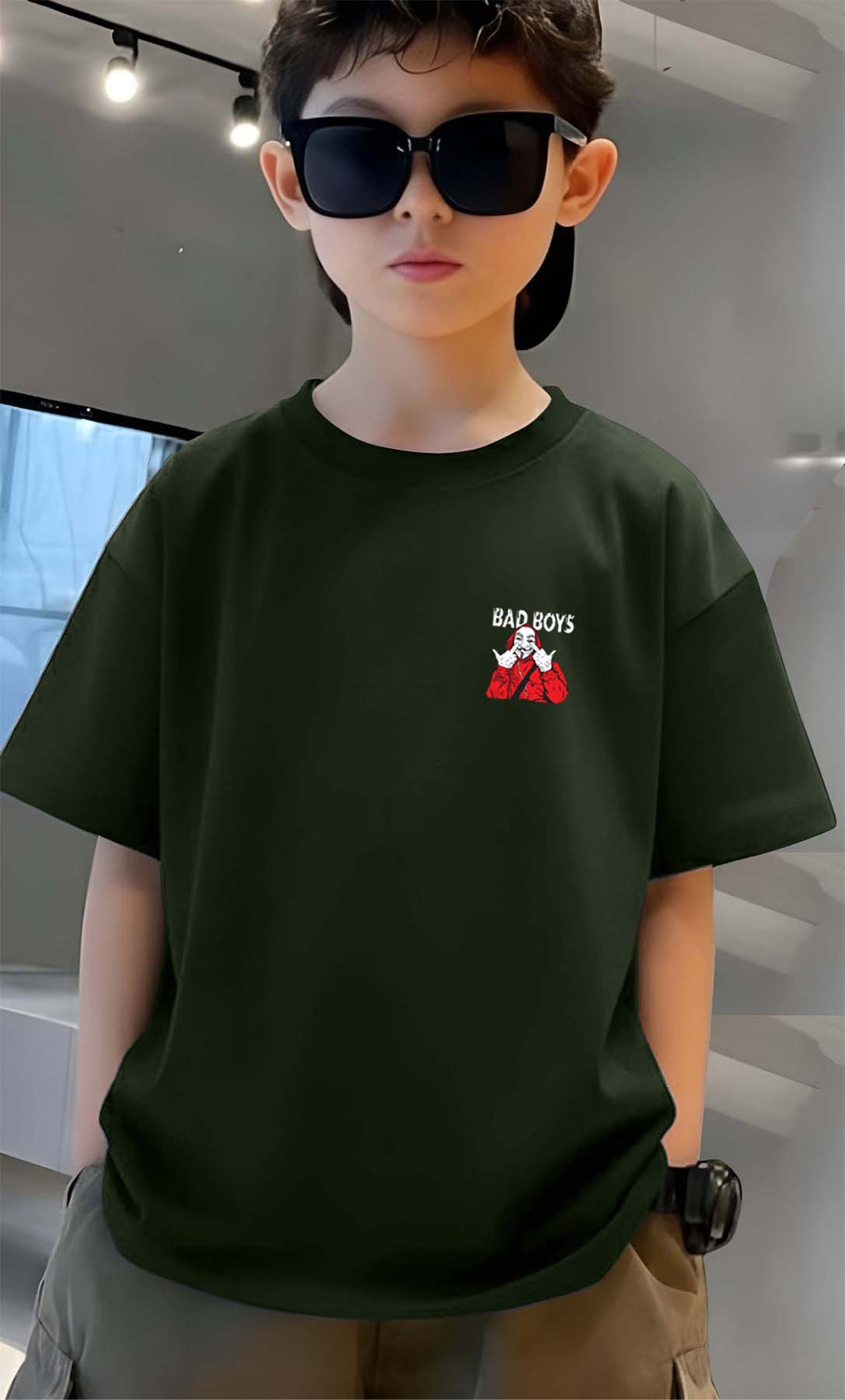Onepiece - Boys Over Size Printed T-shirt