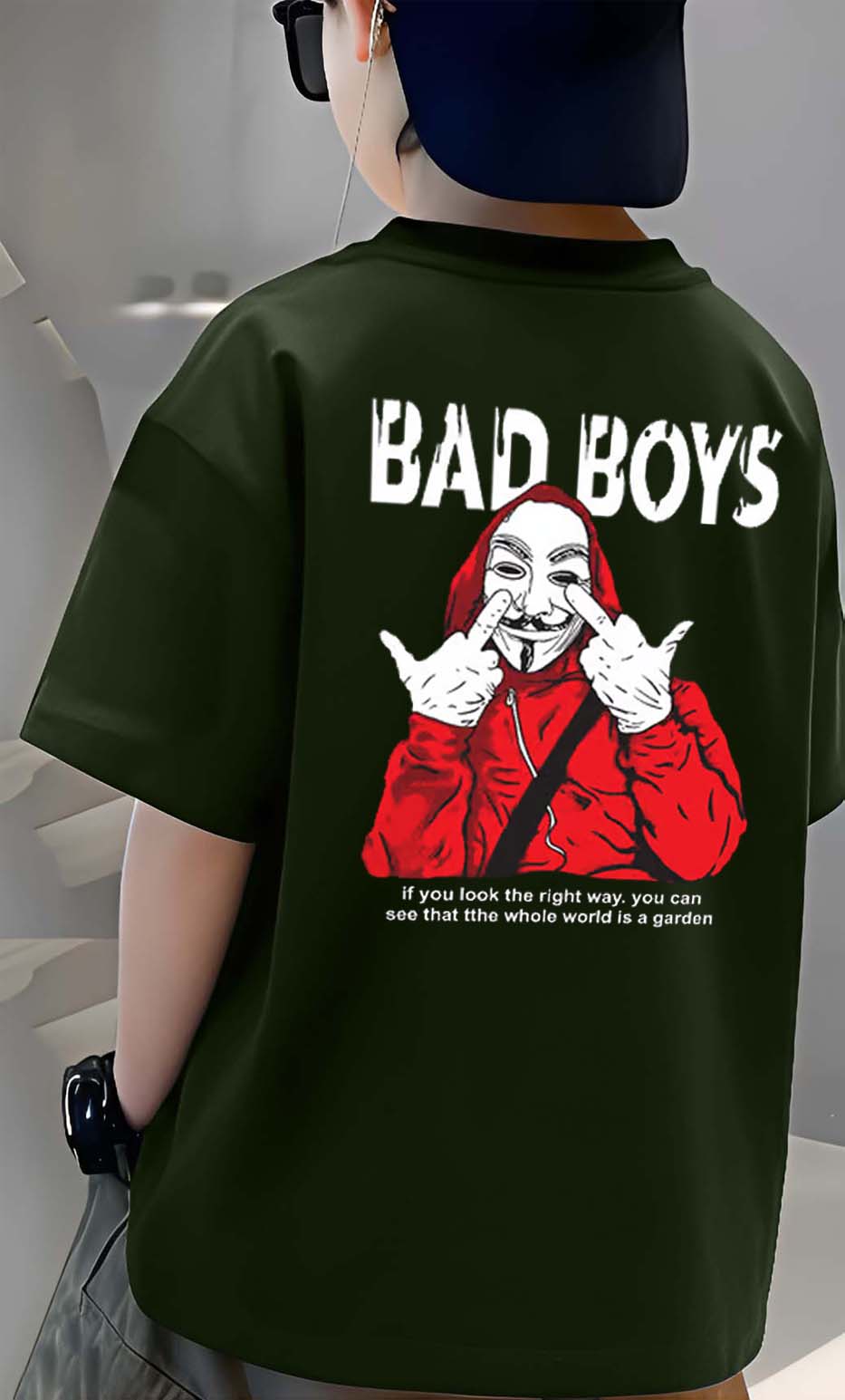 Badboy - Boys Over Size Printed T-shirt