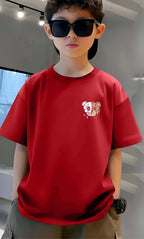 Happiness - Boys Over Size Printed T-shirt