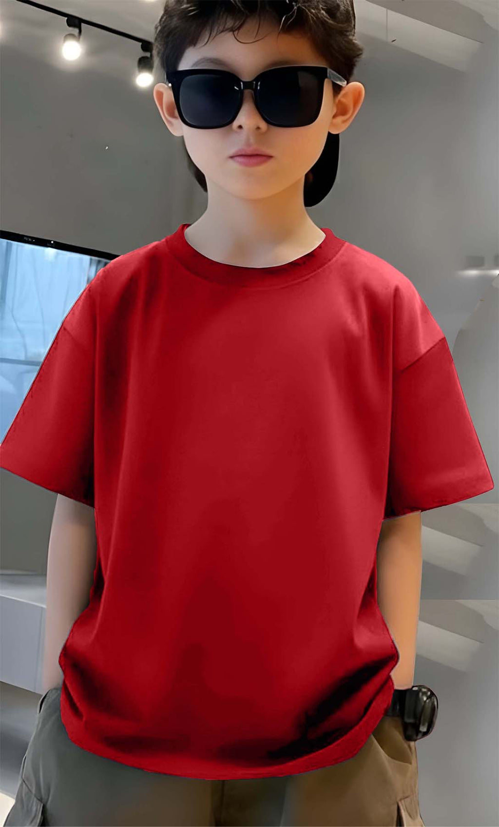 Money - Boys Over Size Printed T-shirt