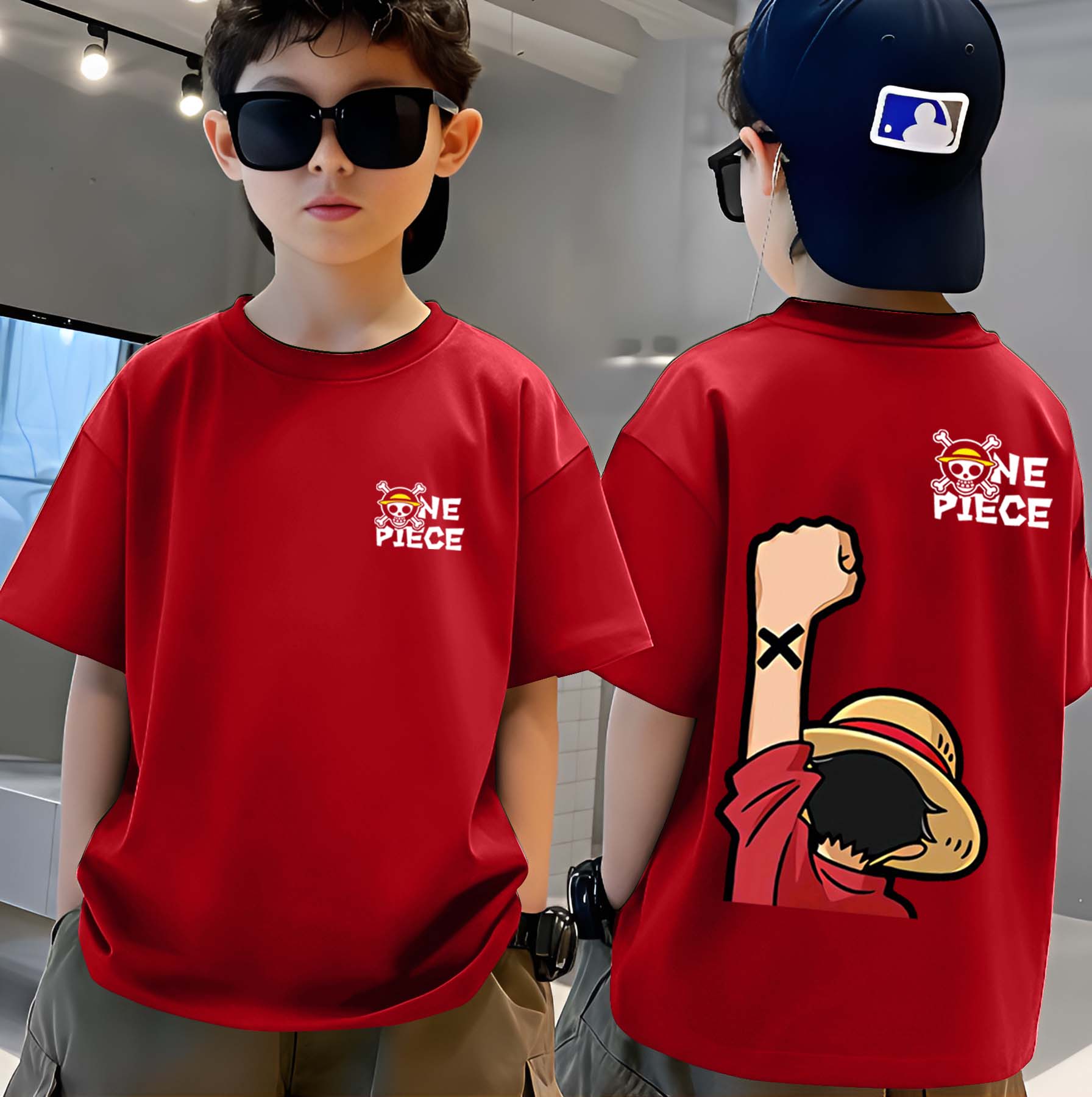 Onepiece - Boys Over Size Printed T-shirt