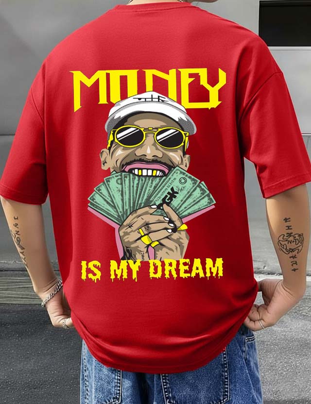 Money - Men's Oversized T-shirts