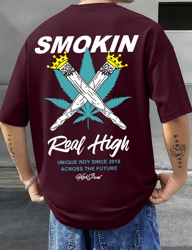 Smokin - Men's Oversized T-shirts