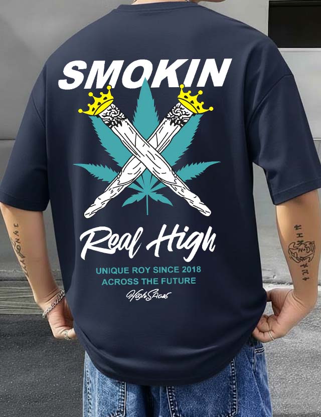Smokin - Men's Oversized T-shirts