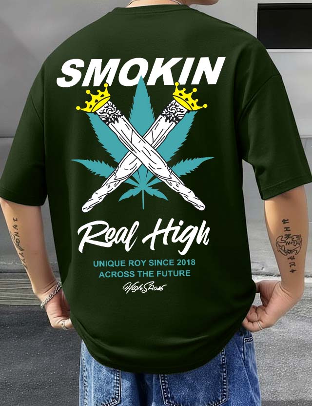 Smokin - Men's Oversized T-shirts