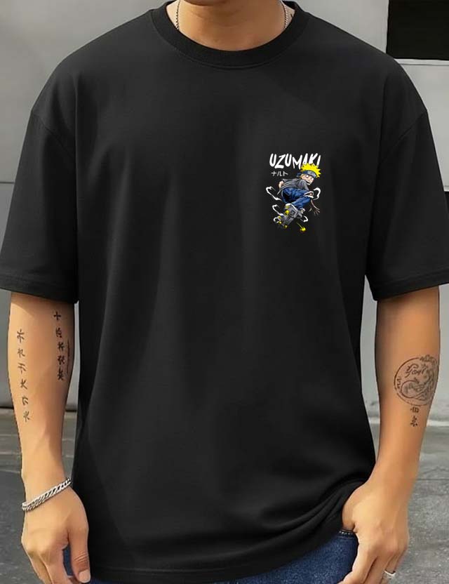Uzumaki - Men's Oversized T-shirts