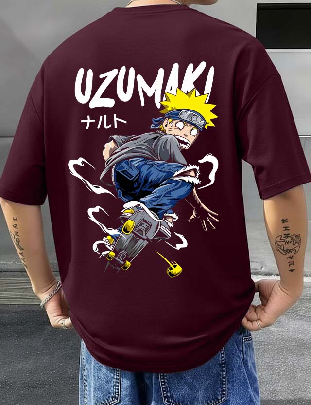 Uzumaki - Men's Oversized T-shirts