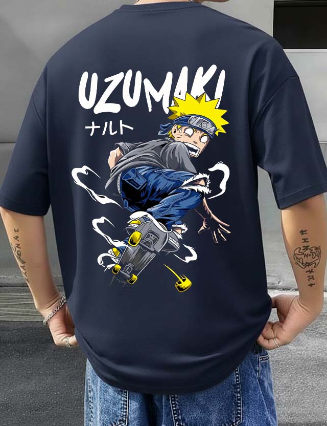 Uzumaki - Men's Oversized T-shirts