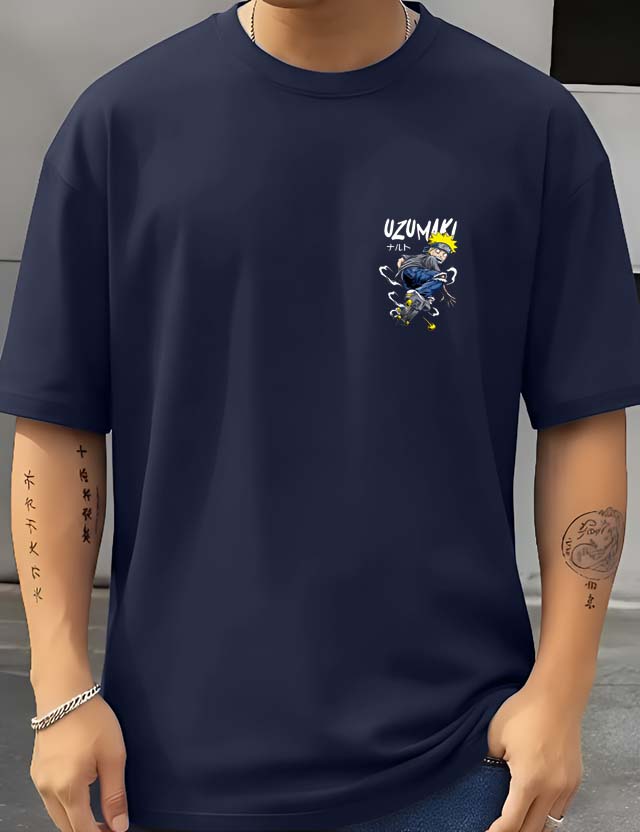 Uzumaki - Men's Oversized T-shirts