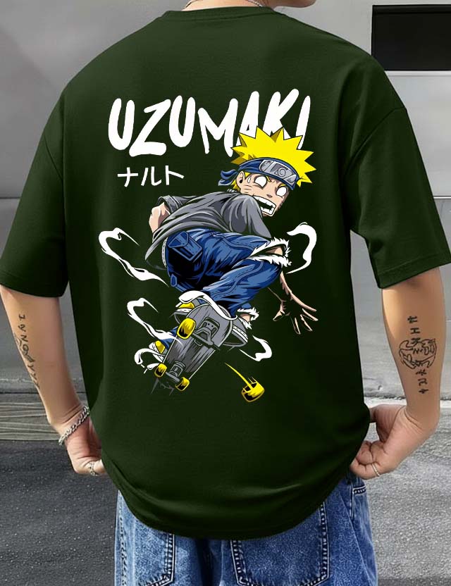 Uzumaki - Men's Oversized T-shirts