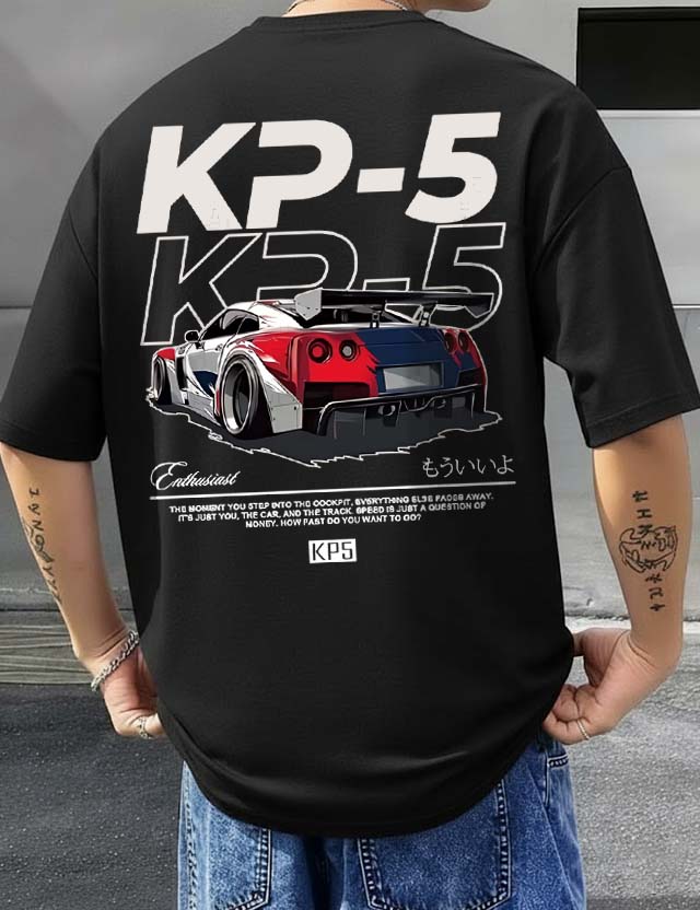 Car - Men's Oversized T-shirts