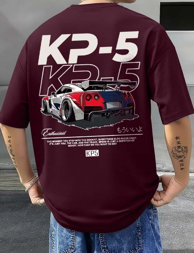 Car - Men's Oversized T-shirts