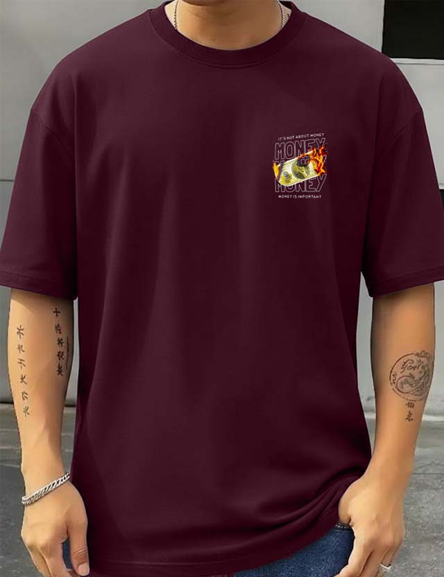 Fire Money - Men's Oversized T-shirts