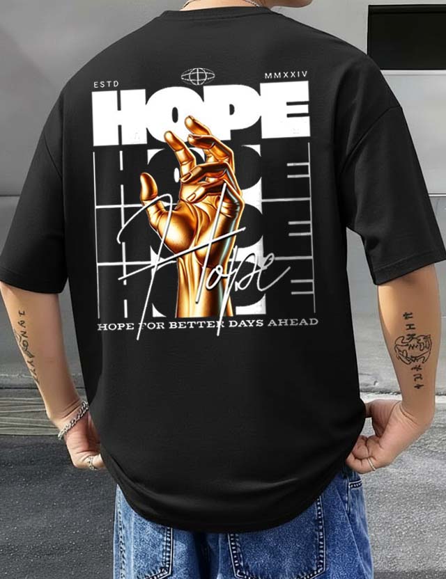 Hope - Men's Oversized T-shirts