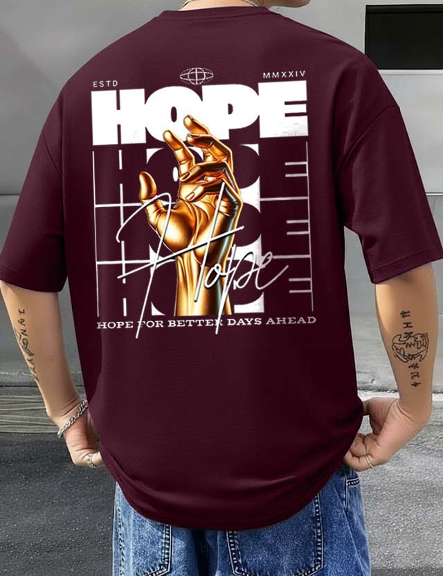 Hope - Men's Oversized T-shirts