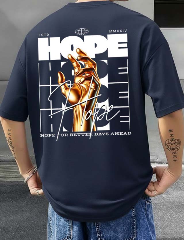 Hope - Men's Oversized T-shirts