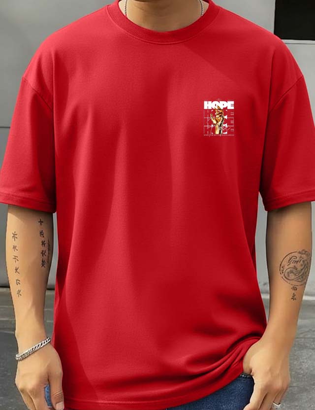 Hope - Men's Oversized T-shirts