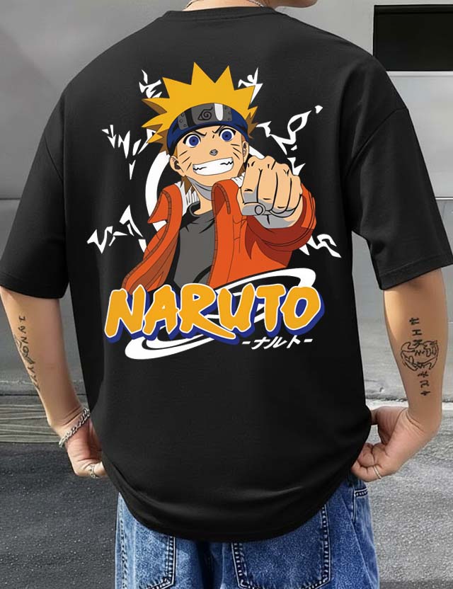 Narutto - Men's Oversized T-shirts
