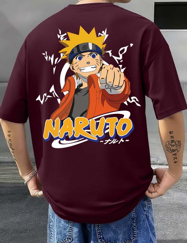 Narutto - Men's Oversized T-shirts