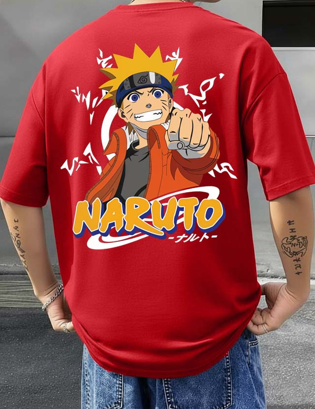 Narutto - Men's Oversized T-shirts