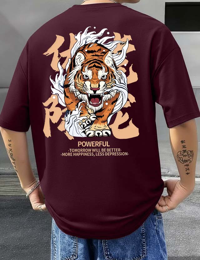 Tiger - Men's Oversized T-shirts
