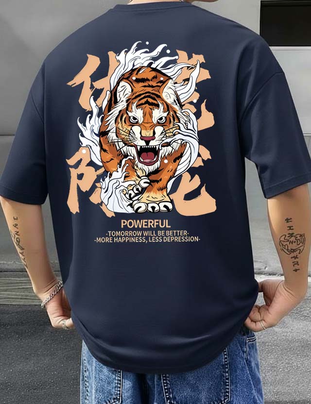 Tiger - Men's Oversized T-shirts