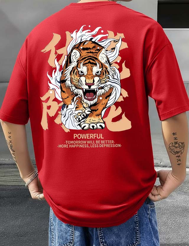 Tiger - Men's Oversized T-shirts