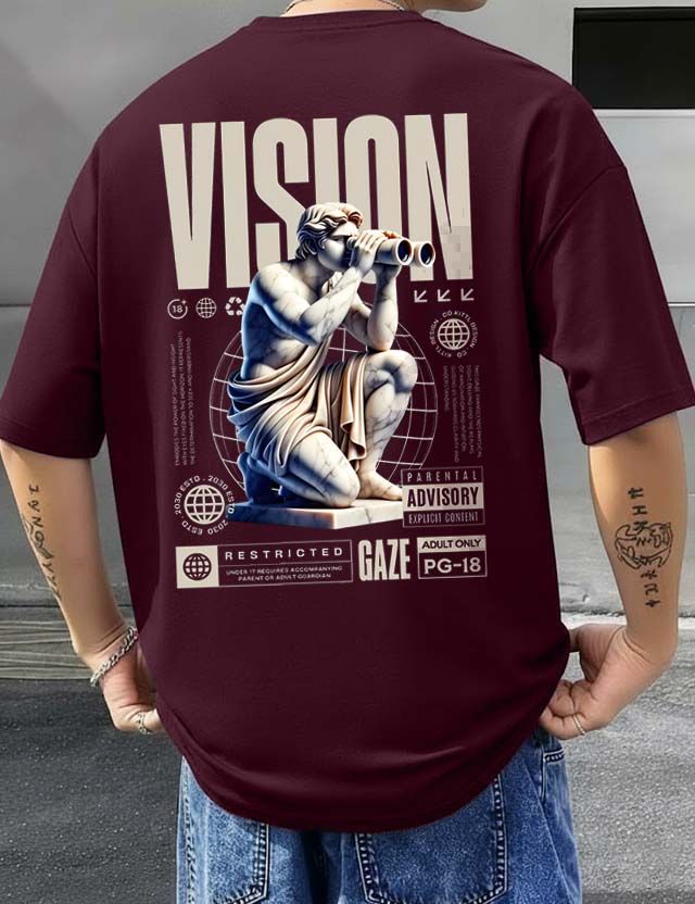 Vision - Men's Oversized T-shirts