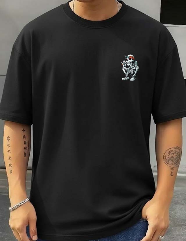 Skeleton - Men's Oversized T-shirts