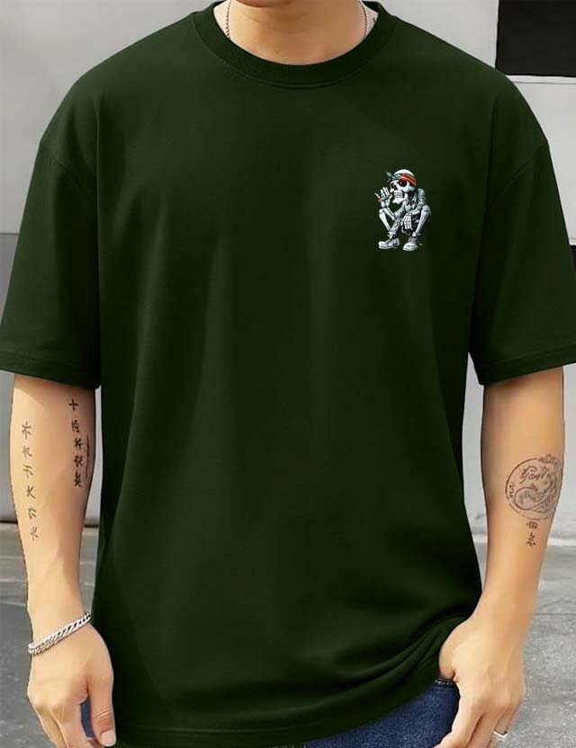 Skeleton - Men's Oversized T-shirts
