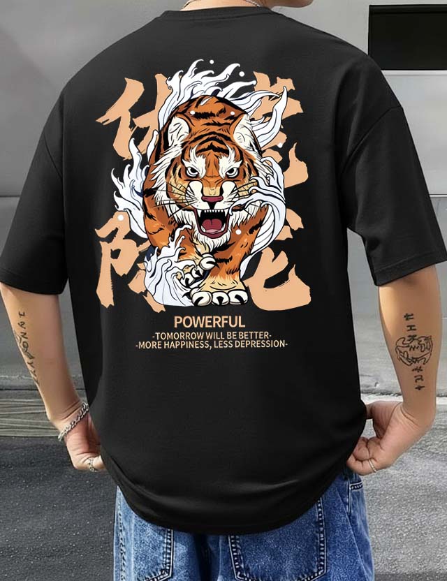 Tiger - Men's Oversized T-shirts